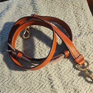 Coach Brown Leather Strap